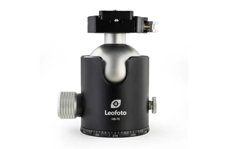 Leofoto HB-70LR 70mm Pro Heavy-Duty Ball Head w/Quick Release Plate w/ Free Shipping